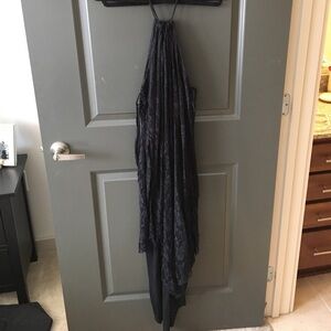 Free People Black Lace Maxi Dress